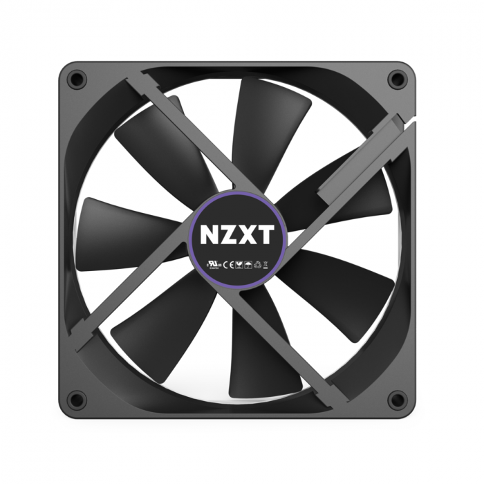 Вентилятор NZXT AER P120  120MM PWM FAN (GREY TRIM) RF-AP120-FP RF-AP120-FP