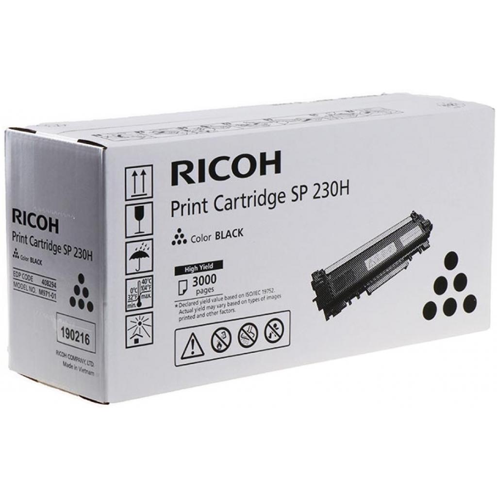 Тонер-картридж Ricoh SP 230H (3K) 3000 стр для SP230DNw/SP230SFNw 408294 408294 #2