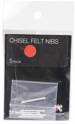 Комплект Wacom наконечников Chisel felt nibs for Intuos 4/5 (for Art marker pen) ACK-20005 ACK-20005 #2