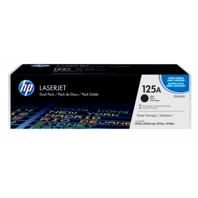 Картридж Original HP [CB540A] для LJ P1215/1515 черный CB540A