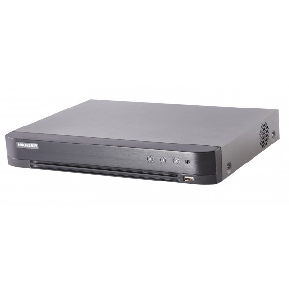 Видеорегистратор Hikvision DS-7216HQHI-K1 16-ти канальный гибридный HD-TVI  для  аналоговых, HD-TVI, AHD и CVI камер + 8 канала IP DS-7216HQHI-K1 DS-7216HQHI-K1
