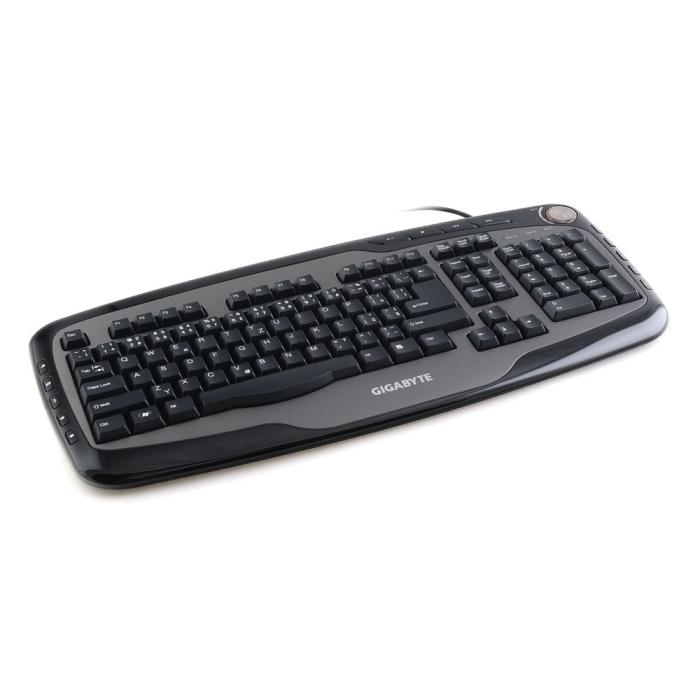 Клавиатура Gigabyte GK-K6800, USB, Black, RTL (544539) K6800V2-RU K6800V2-RU