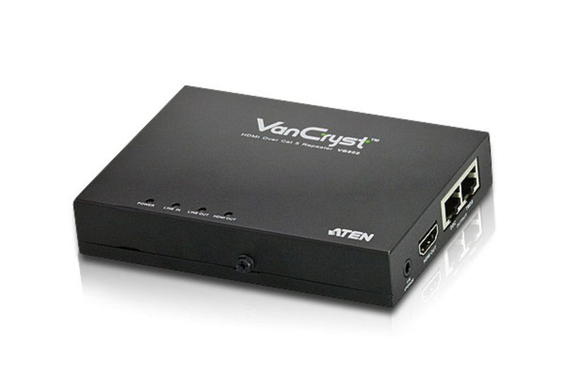 Разветвитель ATEN HDMI, 1> 2 монитора, 60 м., F, без шнуров, Б.П.220> 5.3V VB802-AT-G VB802-AT-G