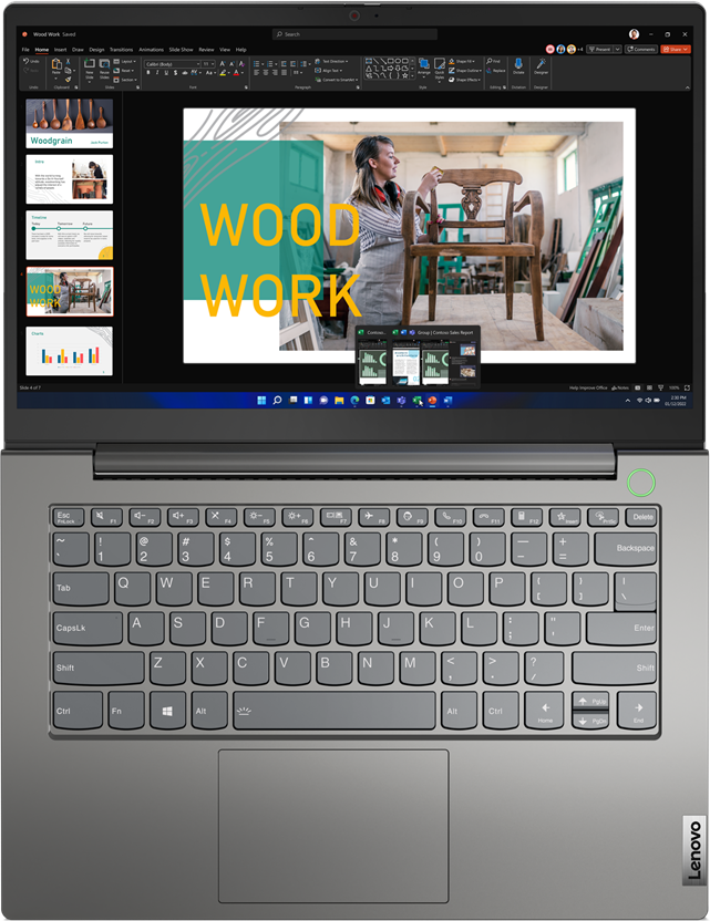 Ноутбук Lenovo Thinkbook 14 G4 IAP Core i5 1235U 8Gb SSD512Gb Intel Iris Xe graphics 14" IPS FHD (1920x1080) noOS grey WiFi BT Cam () 21DH0070RU 21DH0070RU #3