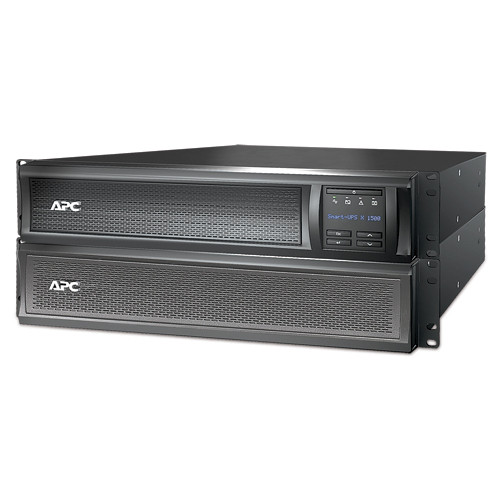 Источник бесперебойного питания APC Smart-UPS X 1500VA/1200W, RM 2U/Tower, Ext. Runtime, Line-Interactive, LCD, Out: 220-240V 8xC13 SMX1500RMI2U SMX1500RMI2U #1