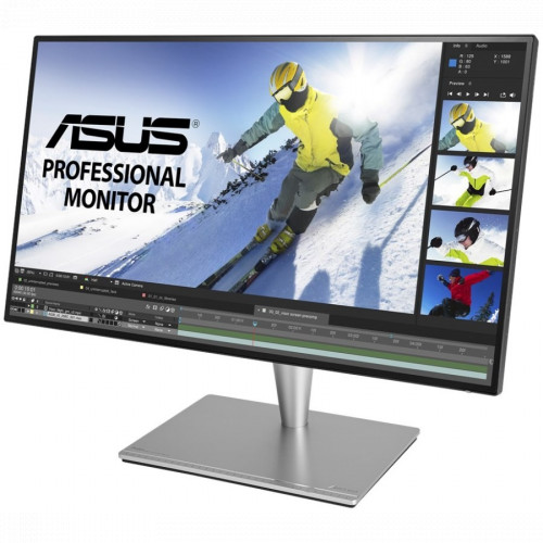 Монитор ASUS 27" ProArt IPS LED, 2560x1440, 5ms, 400cd/m2, 178°/178°, 100mln:1, HDMI*3, DP, USB-Hub, Thunderbolt*2, HDR, колонки, Tilt, Swivel, Pivot, HAS, VESA, Gun Grey, 90LM02N0-B01370 3 years PA27AC PA27AC