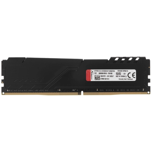 Модуль памяти Kingston 16GB PC19200 DDR4 FURY HX424C15FB3/16 HX424C15FB3/16 #2