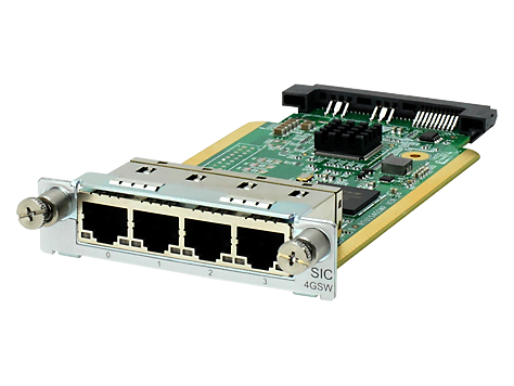 Модуль HPE MSR 4p Gig-T Switch SIC Mod JG739A JG739A