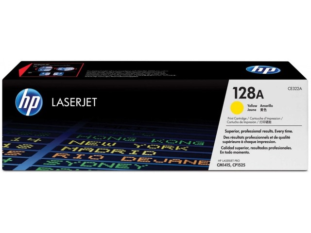 Картридж Желтый для HP CLJ CP1525N/1525NW/CM1415FN CE322A #5