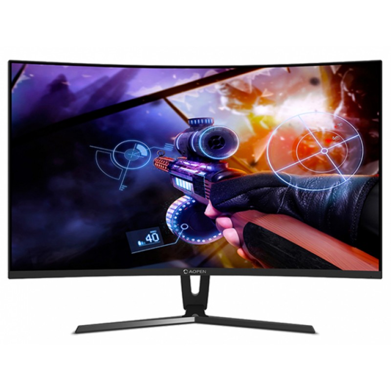 Монитор Acer 31.5" 32HC1QURP AOPEN Gaming Black Сurved (LED, Wide, 2560х1440, 144Hz, 4ms, 178°/178°, 250 cd/m, 100,000,0   UM.JW1EE.P01 UM.JW1EE.P01