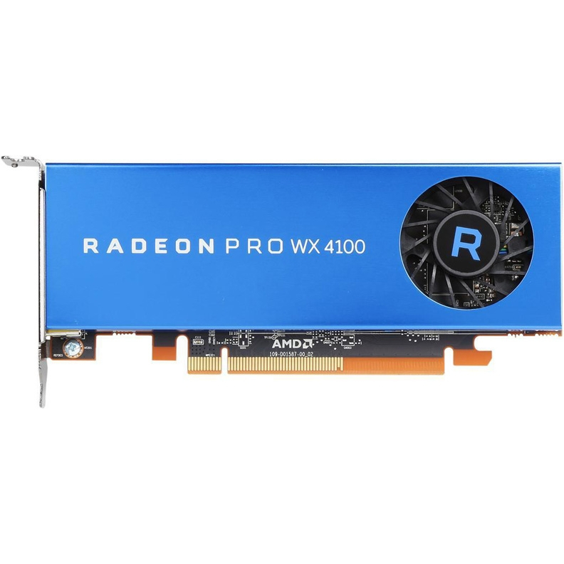 Видеокарта Dell 4GB Radeon Pro WX 4100 (4*mDP) Full Height 490-BDVO 490-BDVO