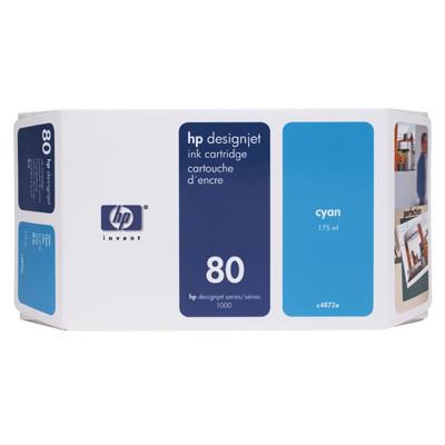 Картридж струйный HP №80 голубой для HP DJ 1050C C4872A C4872A