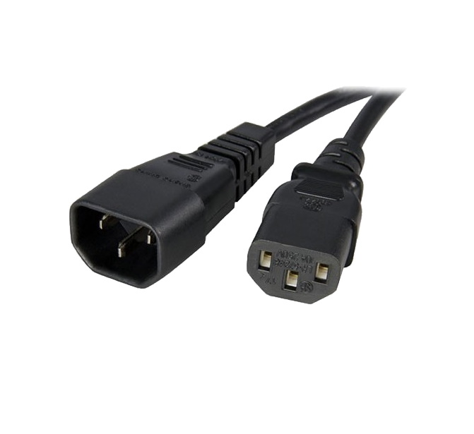 Кабель CyberPower Cable EX1030BKC14-C13 (3M С14-С13) IEC 320 (C13) -IEC 320 (C14) (3m) 10А 3M C14-C13 EX1030BKC14-C13