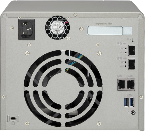 Сетевой RAID-накопитель QNAP 5 отсеков для HDD. Четырехъядерный Labs Alpine AL-314 4-core 1,4 ГГц TS-531P-2G TS-531P-2G