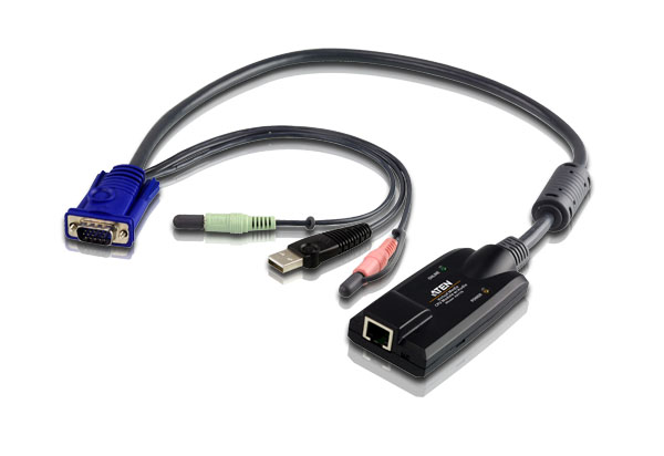 Модуль удлиннителя ATEN KVM USB 2.0+AUDIO, 50 м., 1xUTP Cat5e, для подкл. к KN21xxx/41xxx/11xxv KA7176-AX KA7176-AX