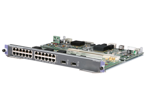 Модуль HPE 7500 24p Gig-T/2p 10GbE XFP Mod JD206A JD206A