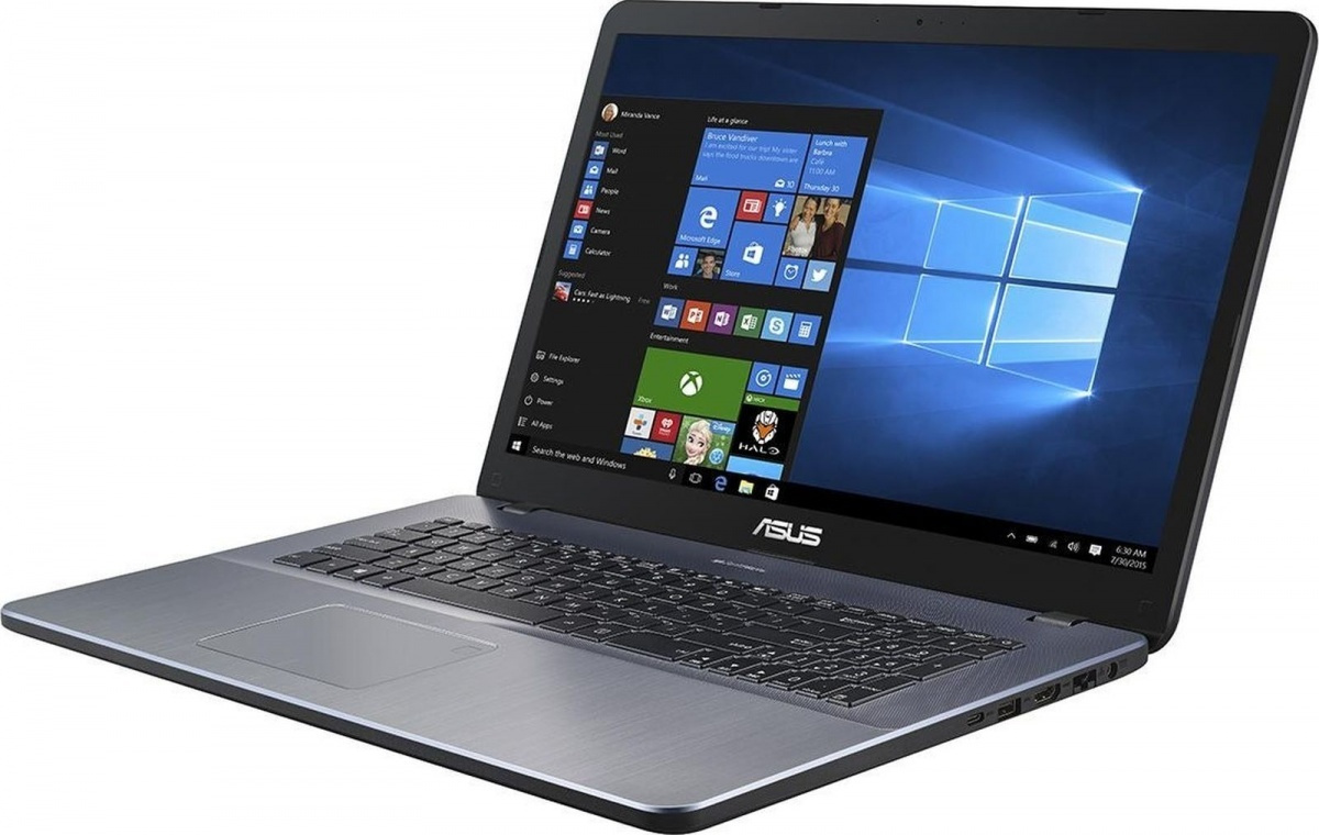 Ноутбук Asus X705UA-GC879T Intel 4417U/8Gb/256Gb SSD/no ODD/17.3" FHD IPS Anti-Glare/Wi-Fi/Win10 90NB0EV1-M11670 90NB0EV1-M11670