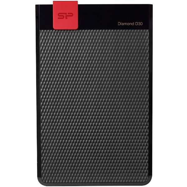 Внешний жёсткий диск Silicon Power SP010TBPHDD3SS3K 1Tb,Diamond D30,USB 3.1,Slim design,Black SP010TBPHDD3SS3K SP010TBPHDD3SS3K