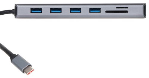 Док-станция VCOM CU4706 13 in 1 Type C - HDMI*2+DP +USB3.0*3+TYPE C+USB2.0+RJ45+SD2.0+TF2.0+PD+DC 3.5mm  CU4706 CU4706 #4