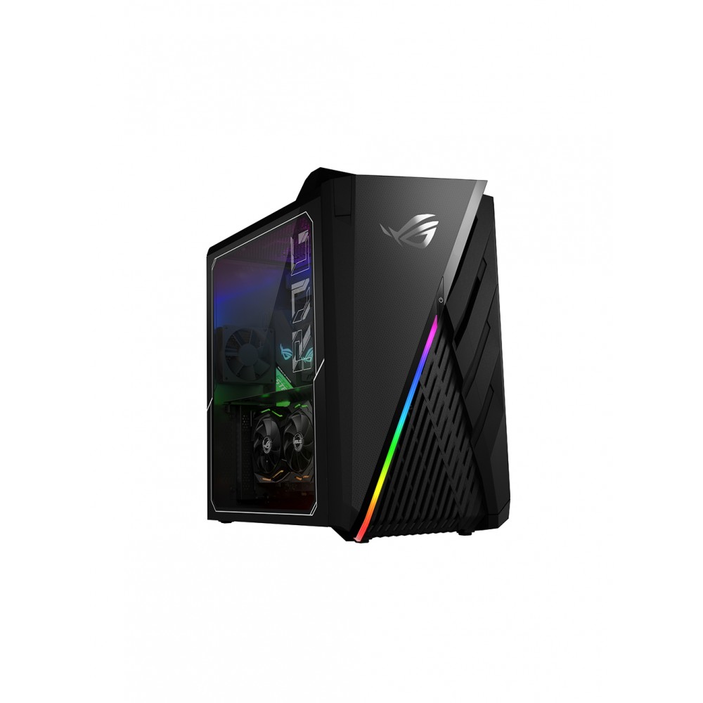 Персональный компьютер ASUS G35DX-RU023T DM Ryzen 9 5900X (3.7)/32Gb/SSD1Tb+1Tb/RTX3080 10Gb/Windows 10 Home/WiFi/BT/клавиатура/мышь/черный 90PD02W1-M12560 90PD02W1-M12560