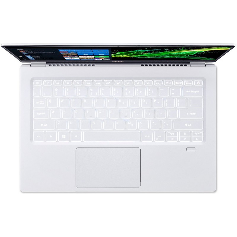 Ноутбук Swift 5 SF514-54T-56GP Core i5 1035G1/8Gb/SSD256Gb/Intel UHD Graphics/14"/IPS/Touch/FHD (1920x1080)/Windows 10/white/WiFi/BT/Cam NX.HLGER.003 NX.HLGER.003