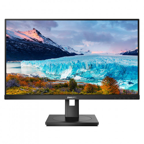 Монитор Philips 23.8" 243S1 IPS 1920x1080 75Hz 4ms 178/178 250cd 1000:1 8bit(6bit+FRC) HDMI1.4 DisplayPort1.2(in/out) 4xUSB USB-C(65W) RJ-45 2x2W Pivot VESA 243S1/00 243S1/00