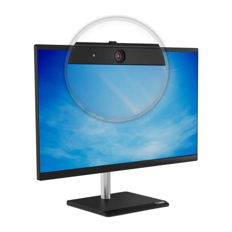 Моноблок Lenovo V50a-24IMB All-In-One 23,8" Pen G6400T, 8GB, 1TB HDD 7200rpm, Intel UHD 610, WiFi, BT, DVD-RW, HD Cam, VESA, USB KB&Mouse, NoOS, 1Y OS 11FL000HRU 11FL000HRU
