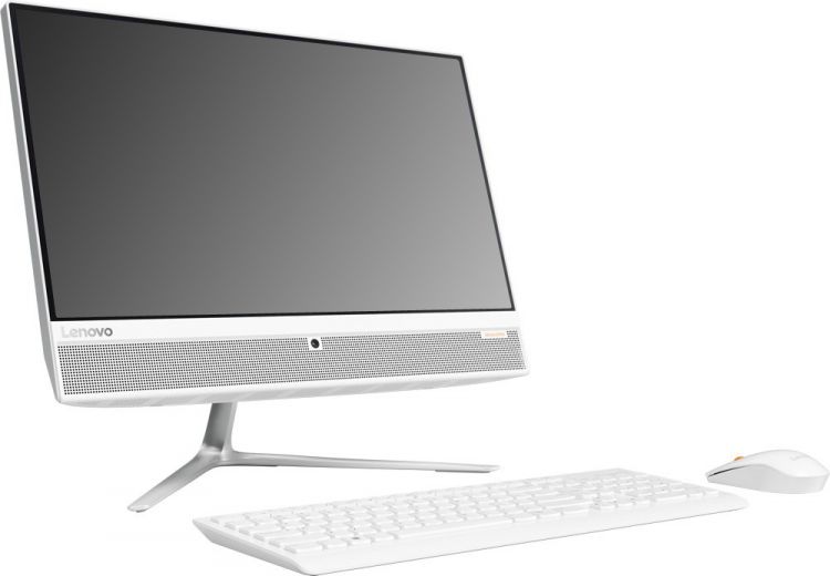 Моноблок Lenovo 510-23ISH All-In-One 23" FHD (1920x1080) MS White G4560T 4Gb_DDR4 500G/7200 Intel HD DVD-RW KB&Mouse DOS 1Y carry-in (RUB) (F0CD00DBRK) F0CD00DBRK