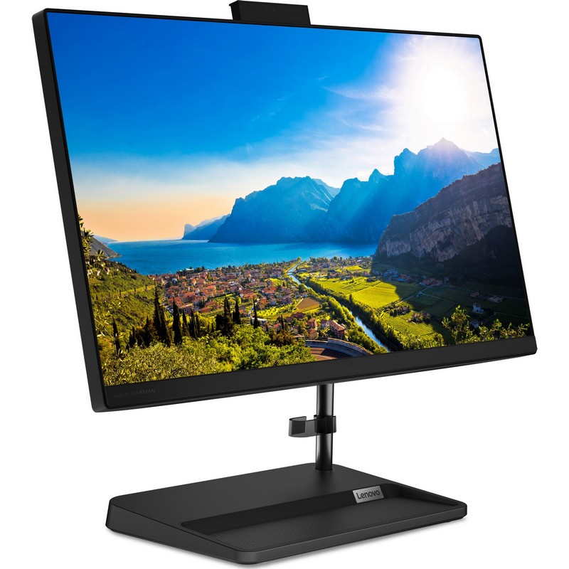 Моноблок Lenovo IdeaCentre AIO 3 27ALC6 27'' FHD(1920x1080) IPS/nonTOUCH/AMD Ryzen 7 5700U 1.80GHz Octa/8GB/512GB SSD/Integrated/DVD±RW/WiFi/BT5.0/noCR/KB+MOUSE(USB)/W10H/1Y/BLACK F0FY000NRK F0FY000NRK