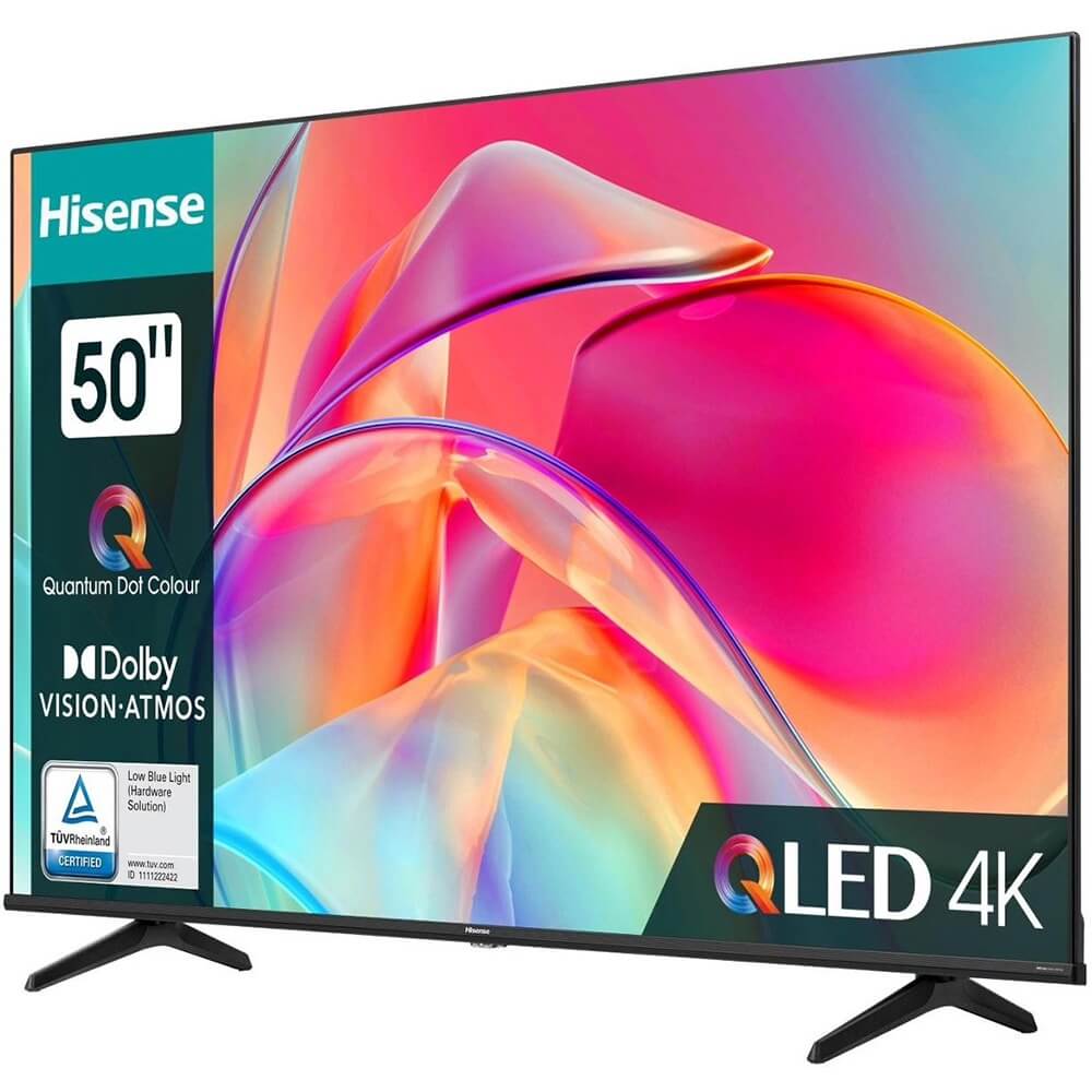 Телевизор Hisense 50E7KQ 50",QLED,черный,4K,60Hz,Wi-Fi,Smart 50E7KQ 50E7KQ