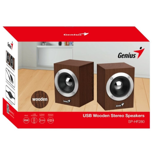 Колонки Genius  SP-HF280,WOOD,USB 31730028400 31730028400 #2