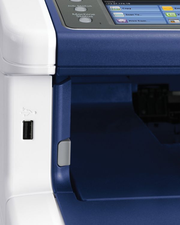МФУ Xerox WorkCentre 6605N A4, 35 ppm/35 ppm, max 80K p/m, 512 MB, PCL 5/6, PS3, DADF, USB, Eth WC6605N# WC6605N#