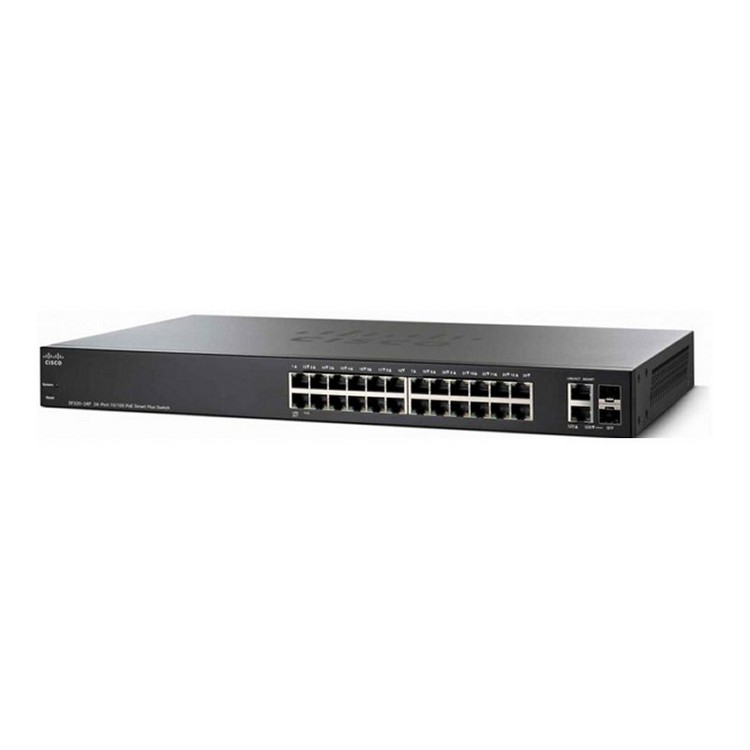 Коммутатор Cisco SF250-24 24-Port 10/100 Smart Switch SF250-24-K9-EU SF250-24-K9-EU