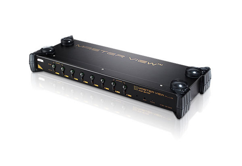 KVM переключатель ATEN 1 user PS2+VGA => 8 cpu PS2+VGA, без шнуров CS9138Q9-AT-G CS9138Q9-AT-G
