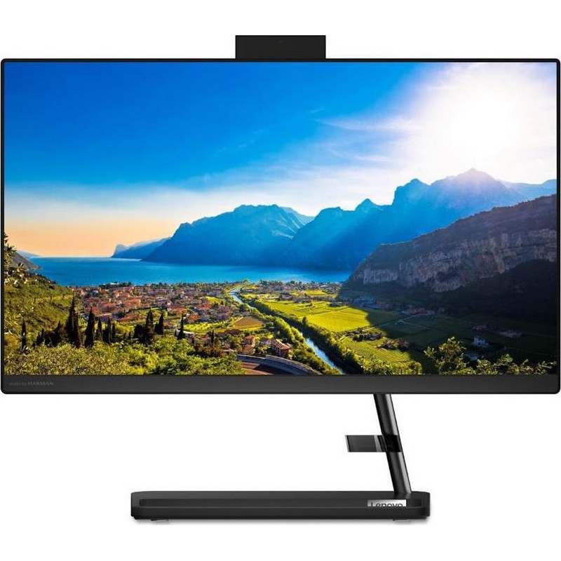 Моноблок Lenovo IdeaCentre AIO 3 27ALC6 27'' FHD(1920x1080) IPS/nonTOUCH/AMD Ryzen 7 5700U 1.80GHz Octa/8GB/512GB SSD/Integrated/DVD±RW/WiFi/BT5.0/noCR/KB+MOUSE(USB)/W10H/1Y/BLACK F0FY000NRK F0FY000NRK