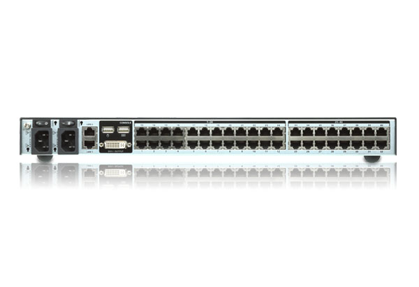 KVM переключатель ATEN 5>40 портов PS/2;USB;SUN;RS232, без доп. модулей KN4140vA-AX-G KN4140vA-AX-G