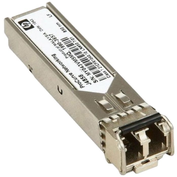 Трансивер HPE Aruba  1G SFP LC SX 500m MMF XCVR  J4858D J4858D