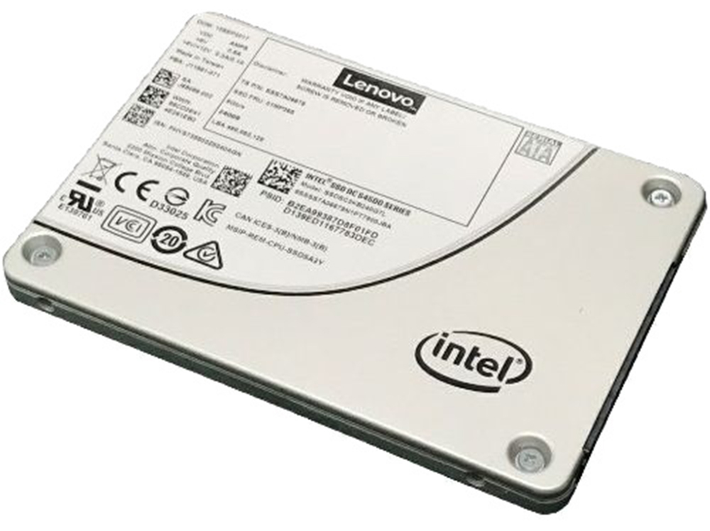 Жесткий диск Lenovo ThinkSystem 2.5" Intel S4510 960GB Entry SATA 6Gb Hot Swap SSD 4XB7A10249 4XB7A10249