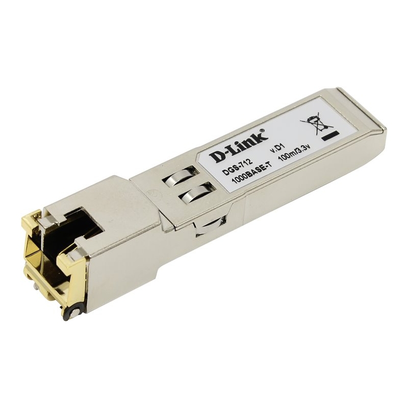 Трансивер D-Link SFP Transceiver with 1 1000Base-T port 712/A1A 712/A1A
