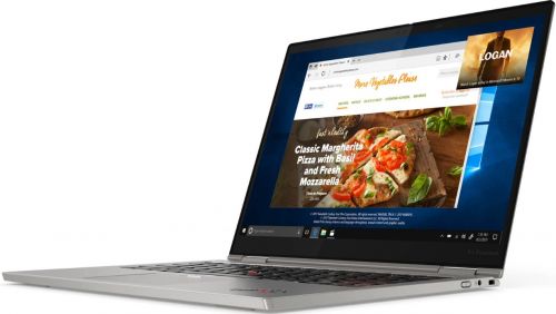 Ноутбук Lenovo трансформер ThinkPad X1 Titanium Yoga Gen 1 Core i7 1160G7 16Gb SSD512Gb Intel Iris Xe graphics 13.5" IPS QHD (2256x1504) Windows 10 Professional 64 grey Cam 20QA002SRT 20QA002SRT