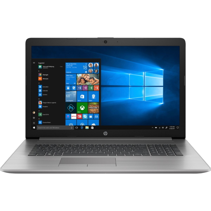 Ноутбук HP 470 G7 Core i7 10510U/16Gb/SSD512Gb/AMD Radeon 530 2Gb/17.3" UWVA/FHD (1920x1080)/Windows 10 Professional 64/silver/WiFi/BT/Cam 8VU24EA 8VU24EA