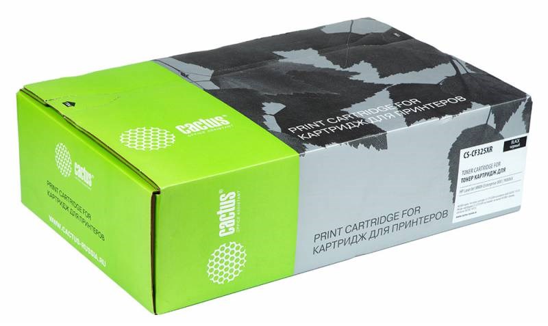 Тонер-картридж Cactus CS-CF325XR черный для HP LJ Ent M806/800/M806X (40000стр.) CS-CF325XR CS-CF325XR