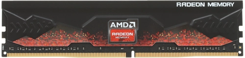 Модуль памяти AMD 8GB Radeon™ DDR4 2666 DIMM R7 Performance Series Black Gaming Memory Non-ECC, CL16, 1.2V, Heat Shield, RTL R7S48G2606U2S R7S48G2606U2S