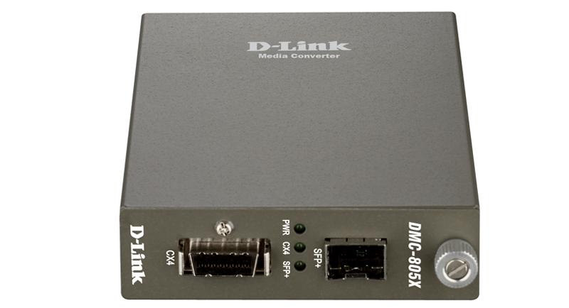 Медиаконвертер D-Link Media Converter with 1 10GBase-CX4 port and 1 10GBase-X SFP+ port DMC-805X/A1A DMC-805X/A1A