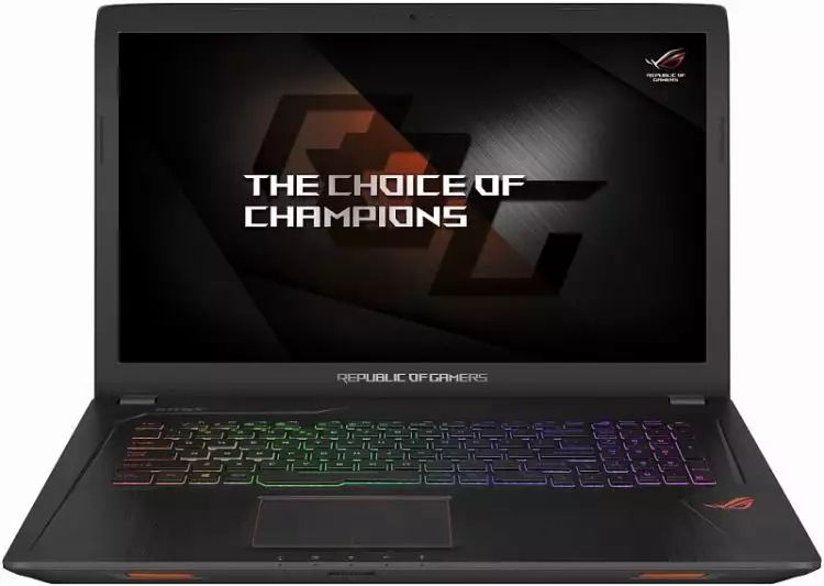 Ноутбук Asus GL753VE-GC150T black 17.3" {FHD i7-7700HQ/16Gb/1Tb/256Gb SSD/GTX1050Ti 4Gb/W10} (90NB0DN2-M02290) 90NB0DN2-M02290