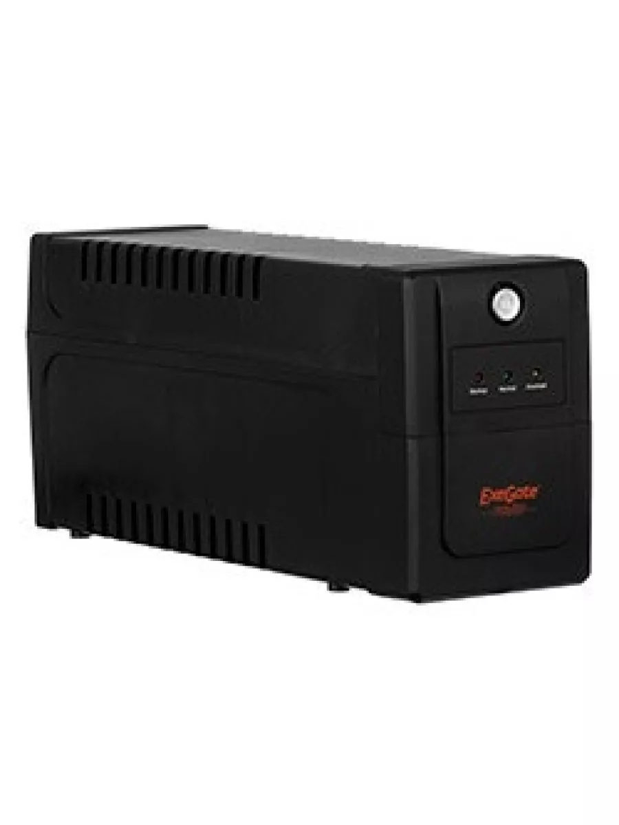 Источник бесперебойного питания Exegate Power Back BNB-850 850VA/480W, LED, AVR,2*EURO, RJ45/11, USB EP285474RUS EP285474RUS