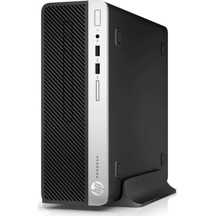 Компьютер HP ProDesk 400 G5 SFF  Intel Core i3 8100, DDR4 4Гб, 500Гб, Intel UHD Graphics 630, DVD-RW, Windows 10 Professional, черный 4CZ82EA 4CZ82EA