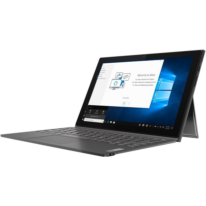 Планшетный компьютер Lenovo IdeaPad Yoga Duet 3 Pentium Silver N5030 (1.1) 4C/RAM8Gb/ROM128Gb 10.3" IPS 1920x1200/Windows 10 Professional/серый/5Mpix/2Mpix/BT/WiFi/Touch/microSD 128Gb 82AT004DRU 82AT004DRU