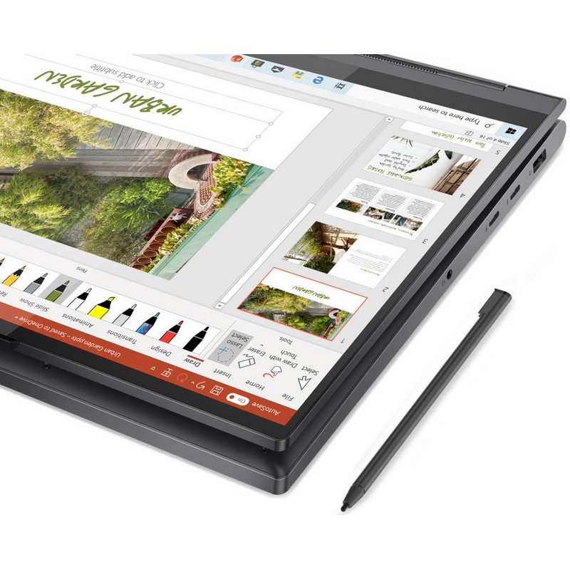 Ноутбук-трансформер Lenovo Yoga 9 15IMH5 Core i7 10750H/16Gb/SSD1Tb/NVIDIA GeForce GTX 1650 Ti 4Gb/15.6"/IPS/Touch/UHD (3840x2160)/Windows 10/grey/WiFi/BT/Cam 82DE0027RU 82DE0027RU
