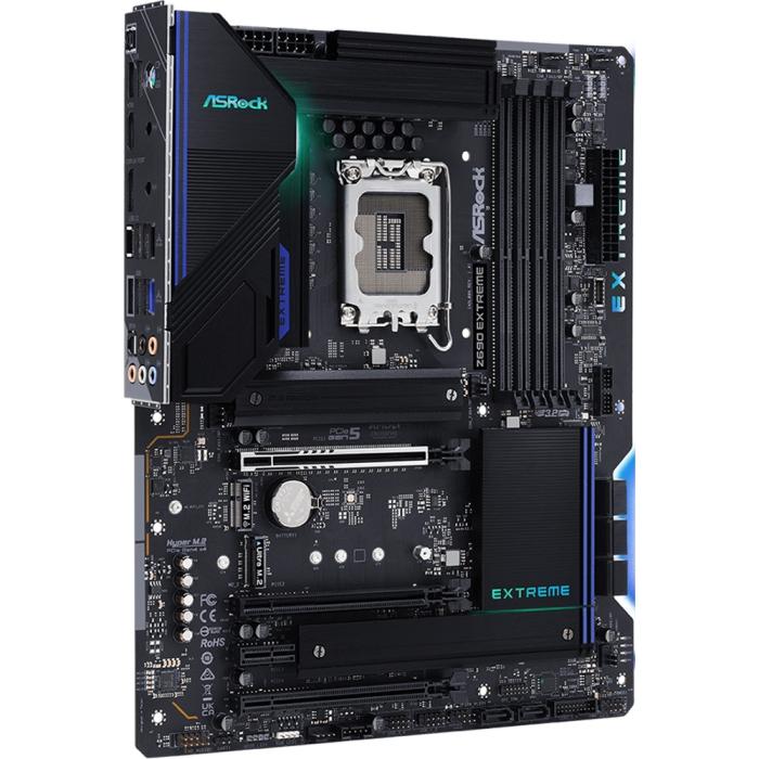 Материнская плата ASRock Z690 EXTREME LGA1700 Intel Z690 4xDDR4 ATX AC`97 8ch(7.1) 1 x 2.5Gigabit   Gigabit Ethernet RAID HDMI DP Z690 EXTREME Z690 EXTREME